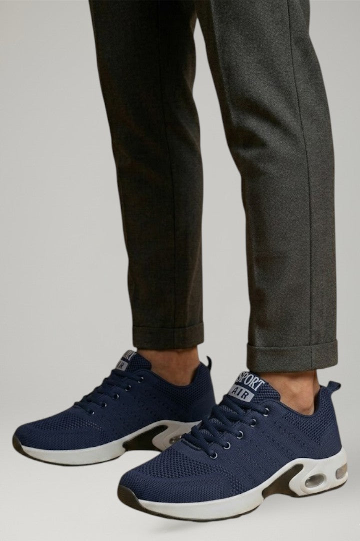Dame Trainers med Cushioned Sole og Lace Lukning