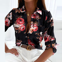 Black and Pink Floral
