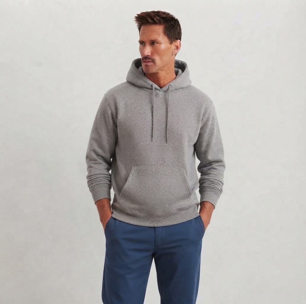 Caspar | Men's Slub Hoodie