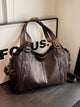 Brunella | Women's Zip-Up Leather Hobo Bag