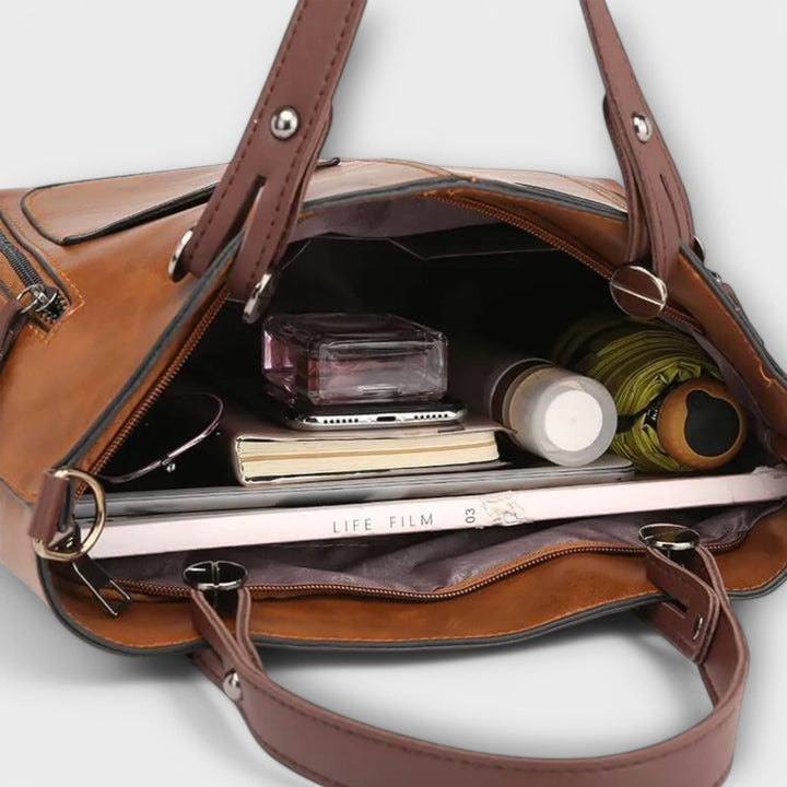 Carlotta-Mae | Women's Leather Tote Bag