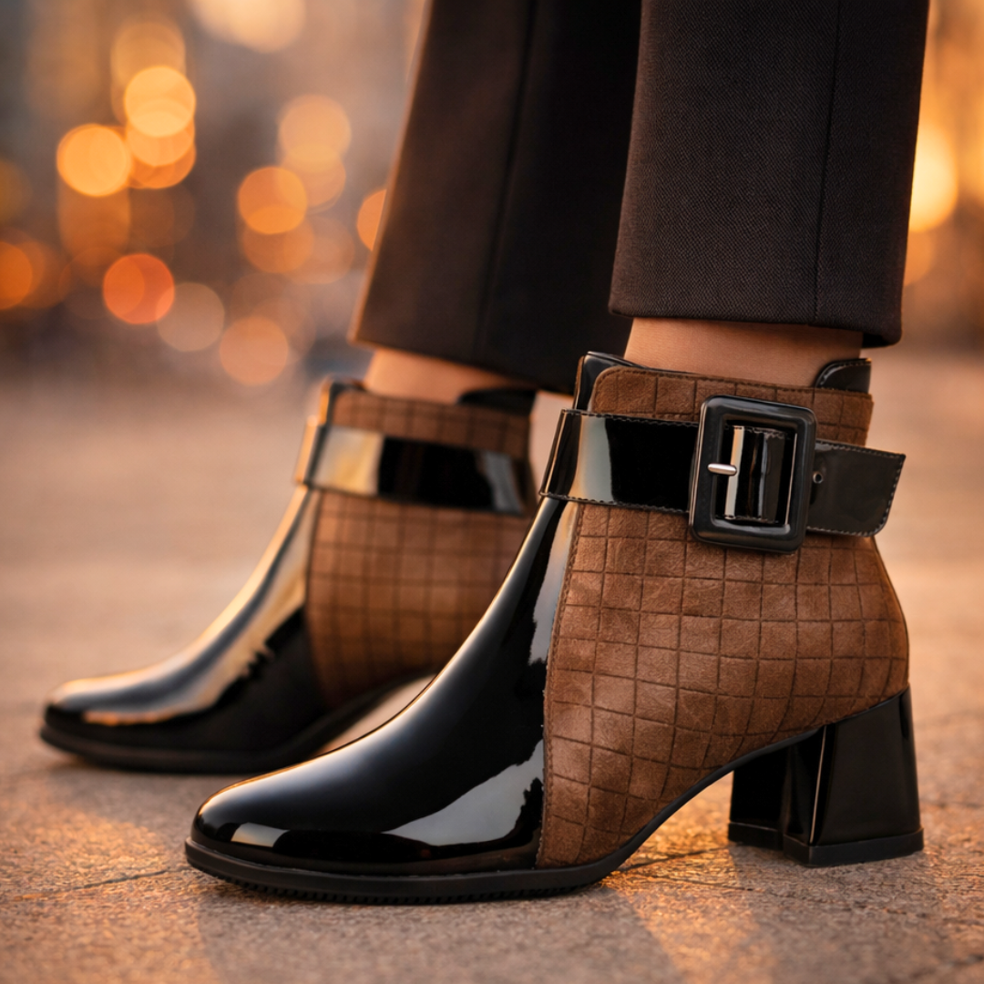Elodia | Women's Quilted Ankle Boots