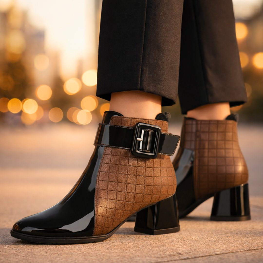Elodia | Women's Quilted Ankle Boots