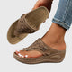 Women's Orthopedic Comfort Wedge Slip-On Sandals for Sunny Days — view 1