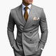 Herren-Anzug zweireihig – Tailliertes Set mit Reverskragen-Blazer & Hose für Hochzeit & Business