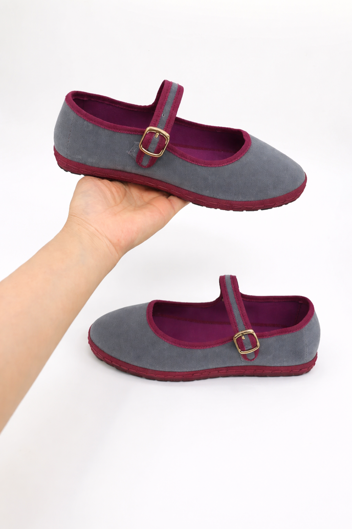 Emma | Women's Round-Toe Buckle-Strap Mary Jane Flats image 6