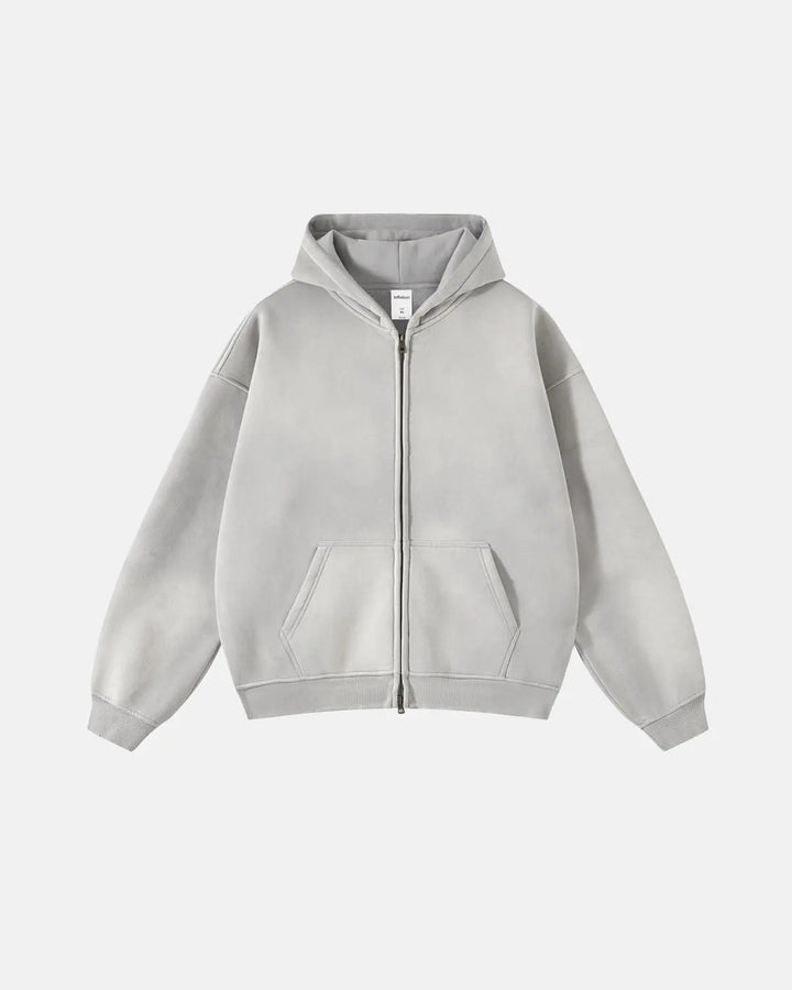 Barnabas | Men's Washed Zip-Up Hoodie