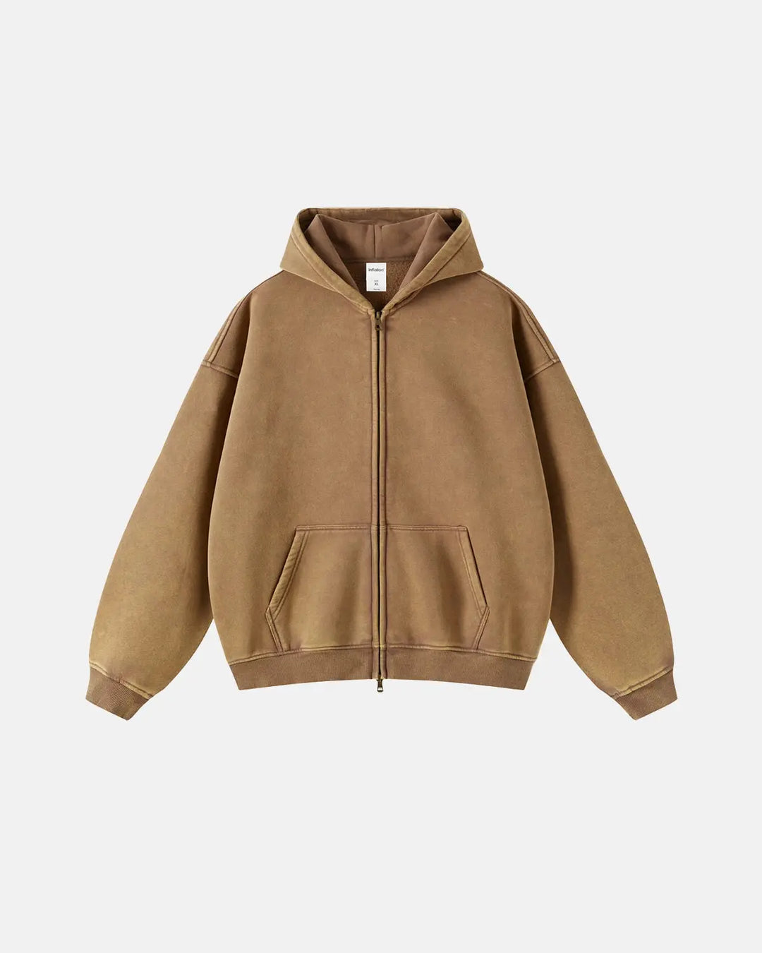 Barnabas | Men's Washed Zip-Up Hoodie