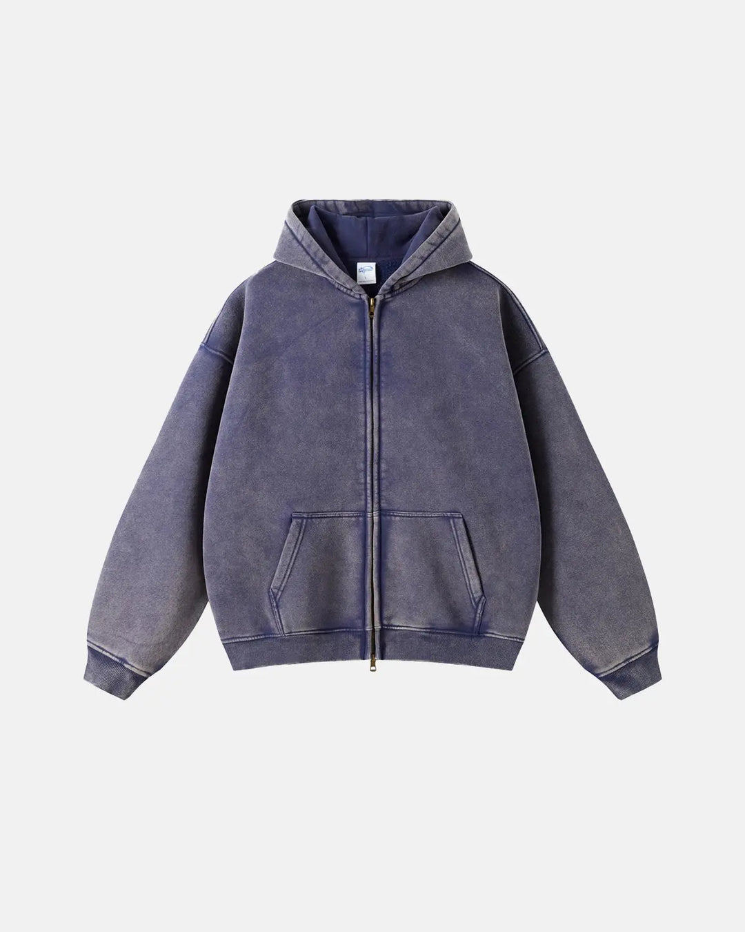 Barnabas | Men's Washed Zip-Up Hoodie