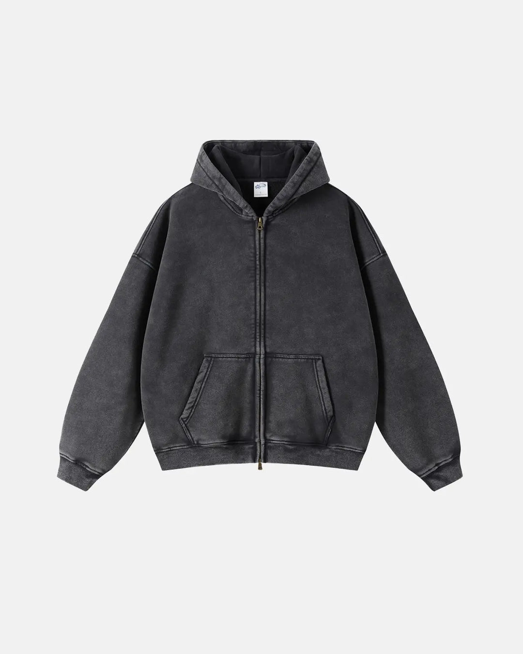 Barnabas | Men's Washed Zip-Up Hoodie