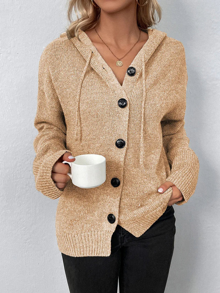 Emberlyn | Women's Hooded Button-Front Cardigan for Cold Weather, image 10