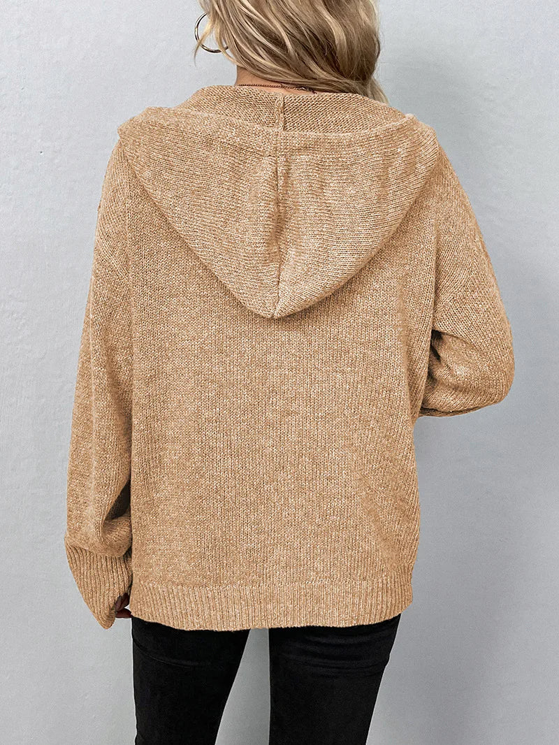 Emberlyn | Women's Hooded Button-Front Cardigan for Cold Weather, image 11