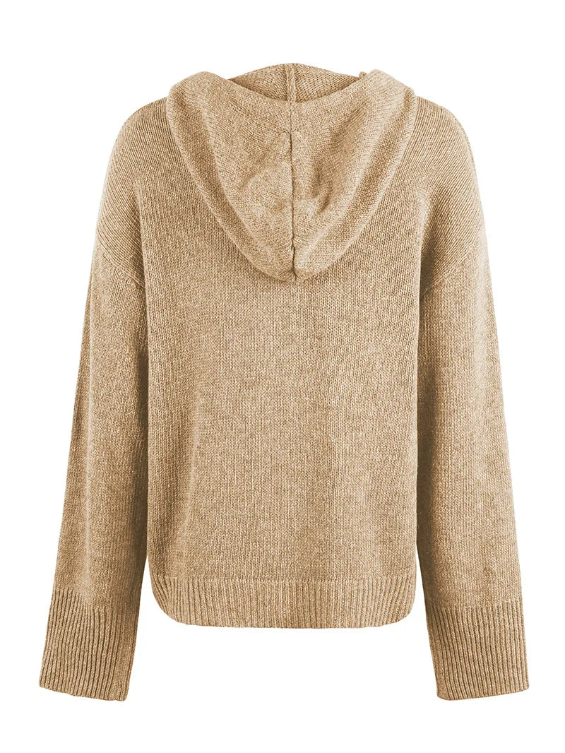 Emberlyn | Women's Hooded Button-Front Cardigan for Cold Weather, image 13