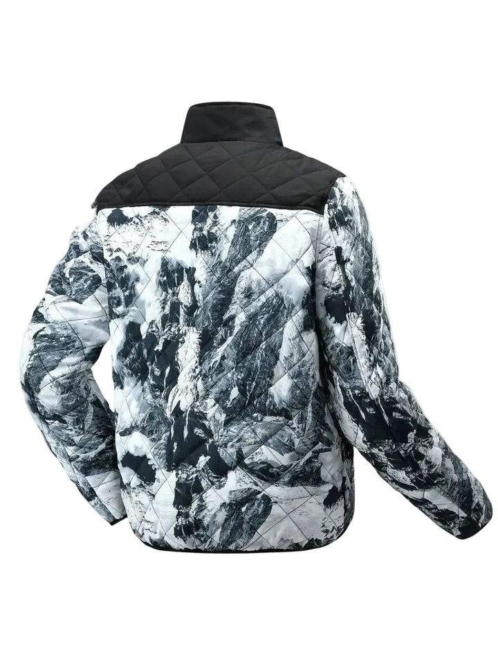 Idony | Women's Tie-Dye Puffer Jacket for Cold Weather