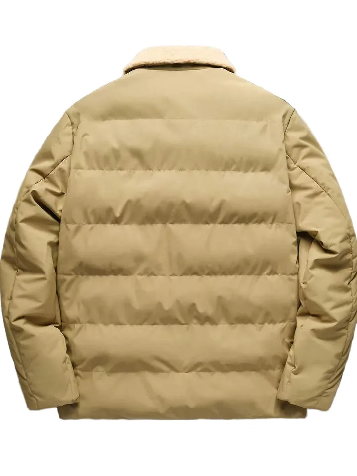 Leonora | Women's Oversized Puffer Jacket with a Shearling Collar