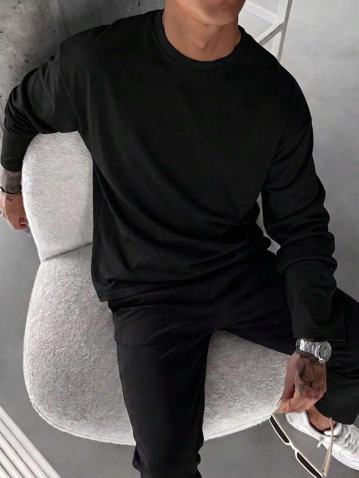 Petronella | Women's Crew Neck Long-Sleeve Top for Everyday Wear