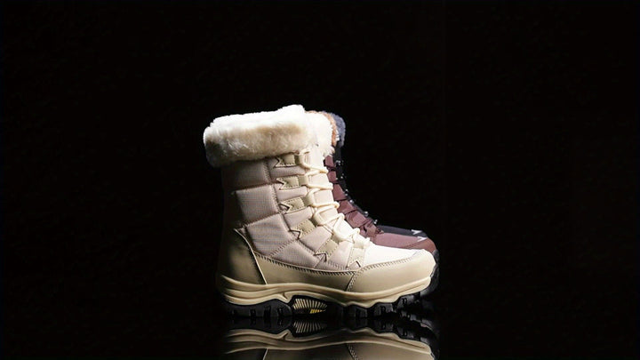 Adalyn | Women's Lace-Up Platform Boots for Standing All Day, image 10