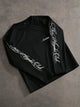 Morwen | Women's Script Print Long-Sleeve Top for Everyday Wear