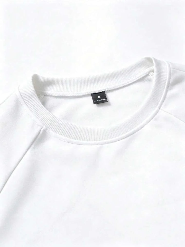 Morwen | Women's Script Print Long-Sleeve Top for Everyday Wear