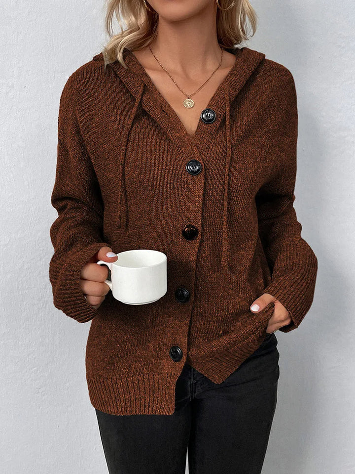 Emberlyn | Women's Hooded Button-Front Cardigan for Cold Weather, image 15