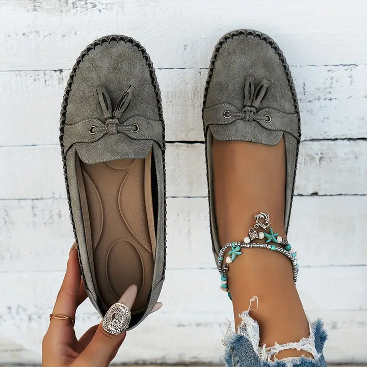 Annika | Women's Orthopedic-Style Tassel Loafers image 6