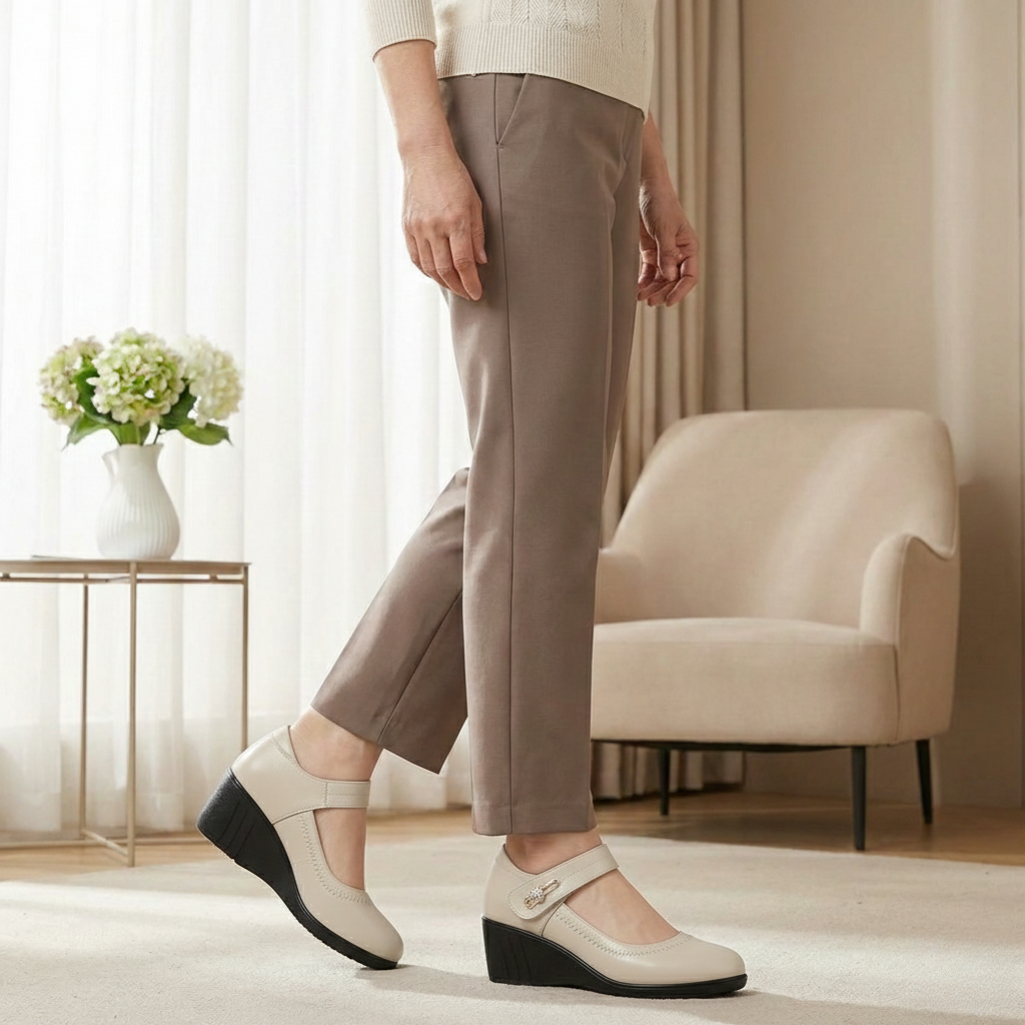 Maribeth Mary Jane Wedge Comfort Shoes - image 3