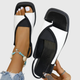 Women's Orthopedic Comfort Slip-On Flat Sandals for Summer — view 1