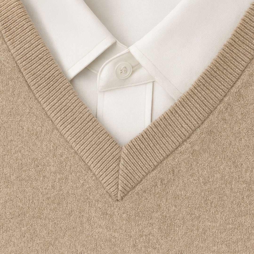Carlos | Men's V-Neck Sweater