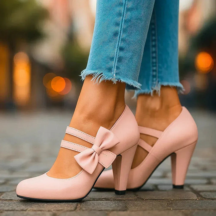 Briallen | Women's Block Heel Mary Jane Pumps, image 1