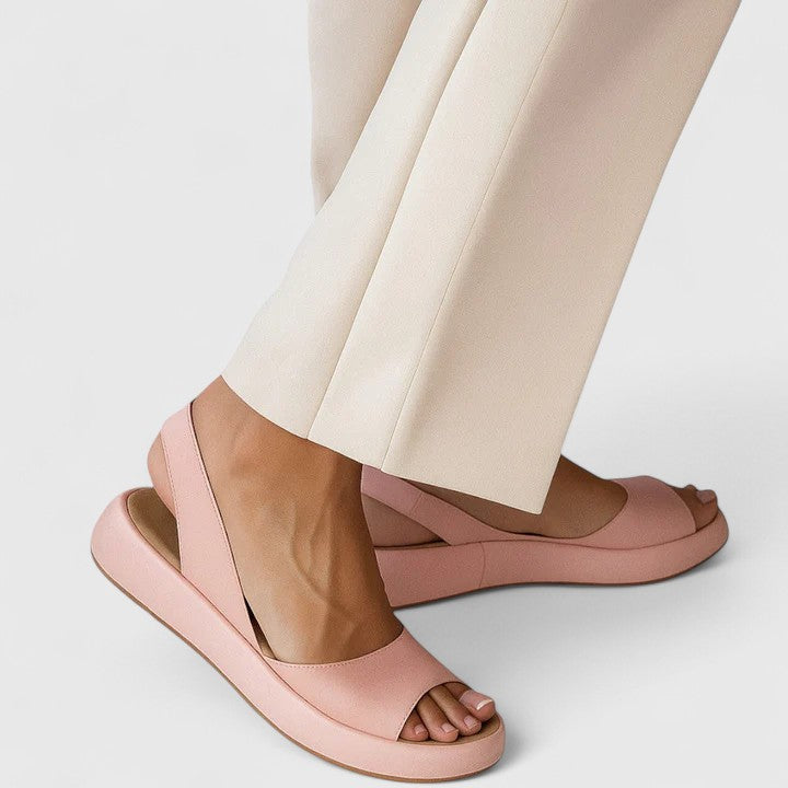 Women's Orthopedic Cushioned Slip-On Sandals for Walking — view 1