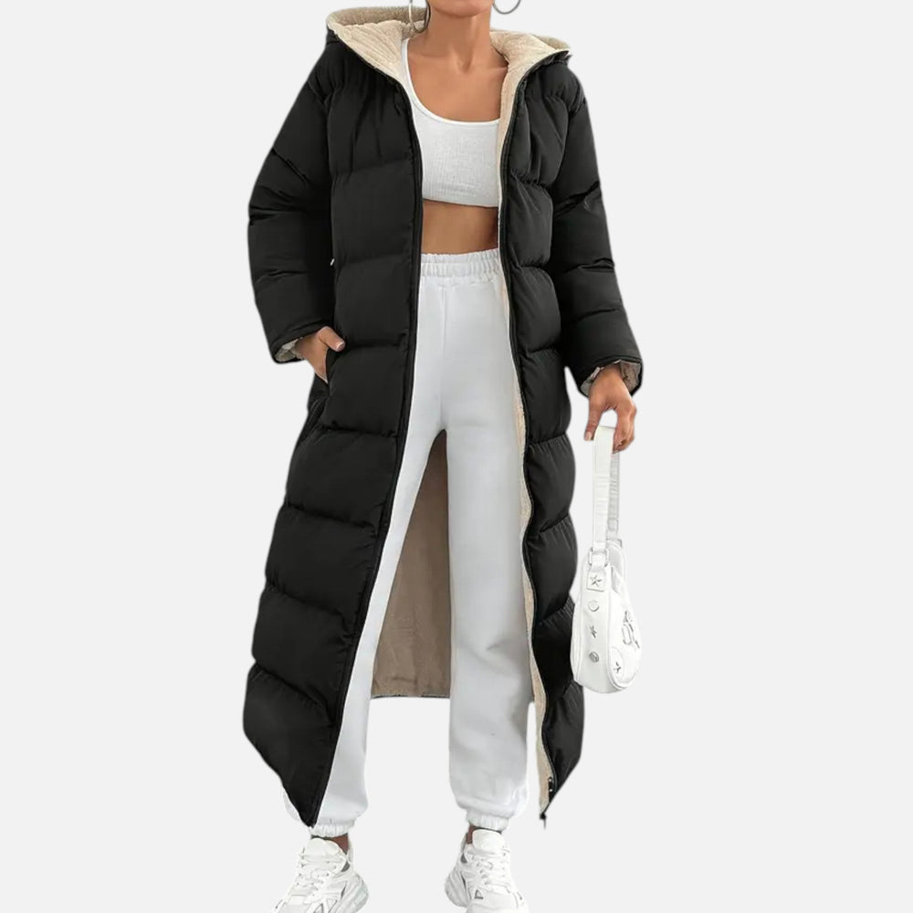 Ursina | Women's Elegant Long Puffer Coat
