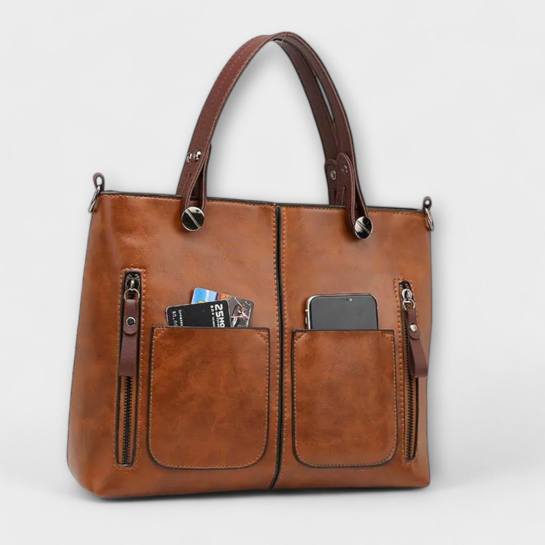 Carlotta-Mae | Women's Leather Tote Bag