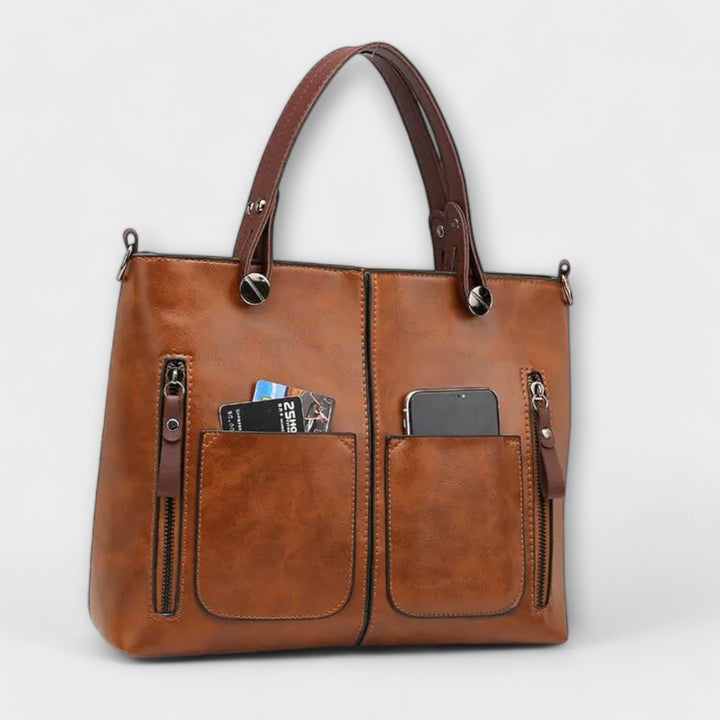 Carlotta-Mae | Women's Leather Tote Bag