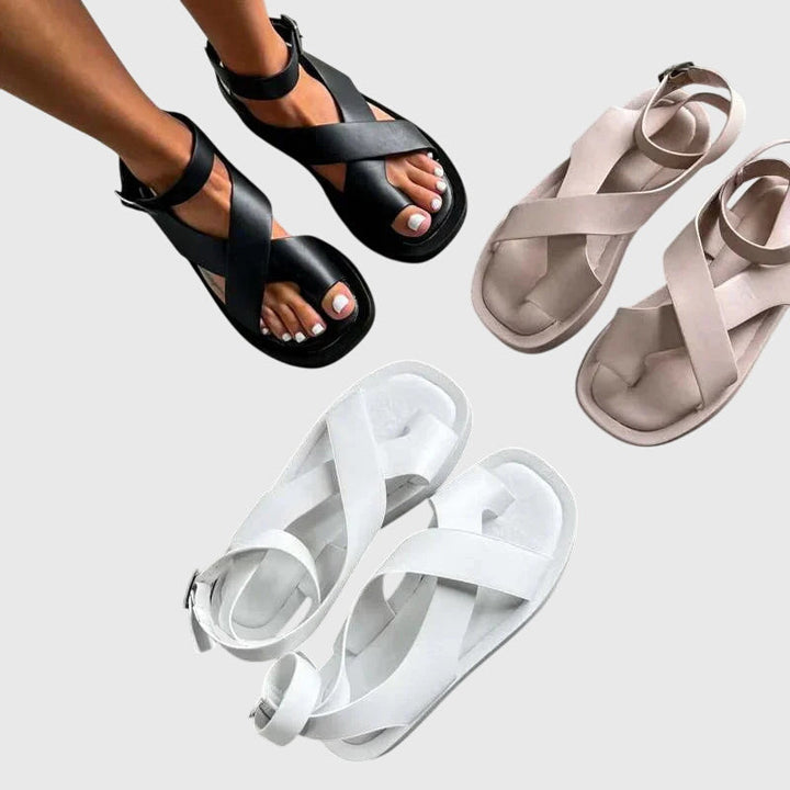 Women's Orthopedic Cushioned Sandals for Vacation — view 9
