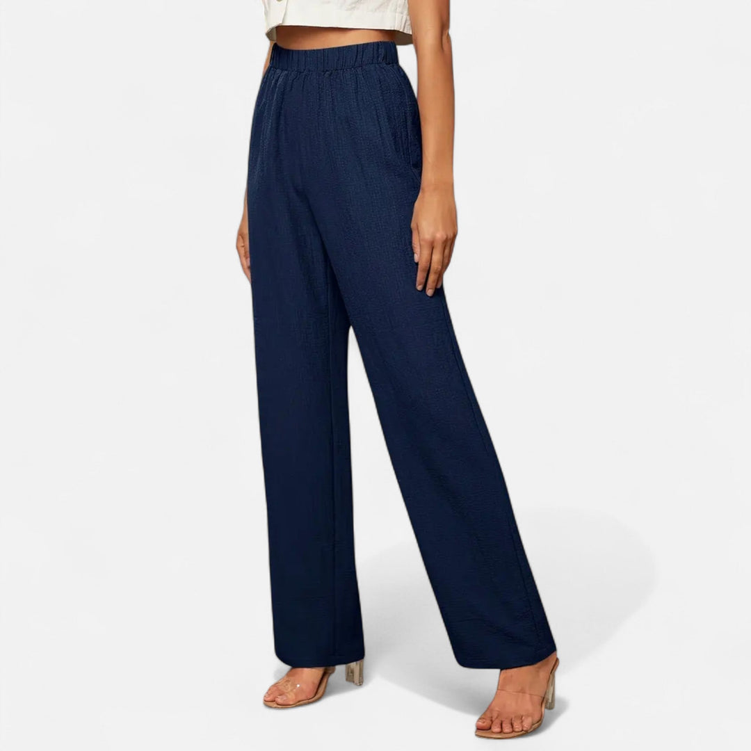 Lisabeth | Women's Straight-Leg Trousers