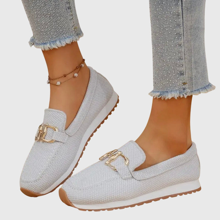 Women's Orthopedic Cushioned Horsebit Loafers for Work — view 9
