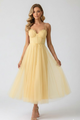 Tüllkleid für Damen mit Herzausschnitt – Festliches Abend- & Partykleid
