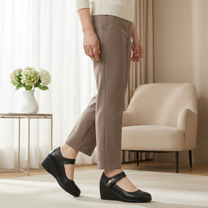 Maribeth Mary Jane Wedge Comfort Shoes - image 2