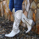 Magdalen | Women's Trousers for Fall and Winter in White