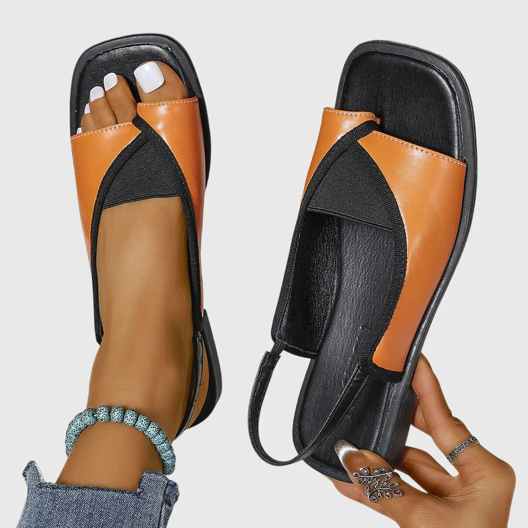 Women's Orthopedic Comfort Slip-On Flat Sandals for Summer — view 2