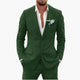 Herren-Leinenanzug – Zweiteiliges Set mit einreihigem Blazer & Hose für Sommer und Urlaub