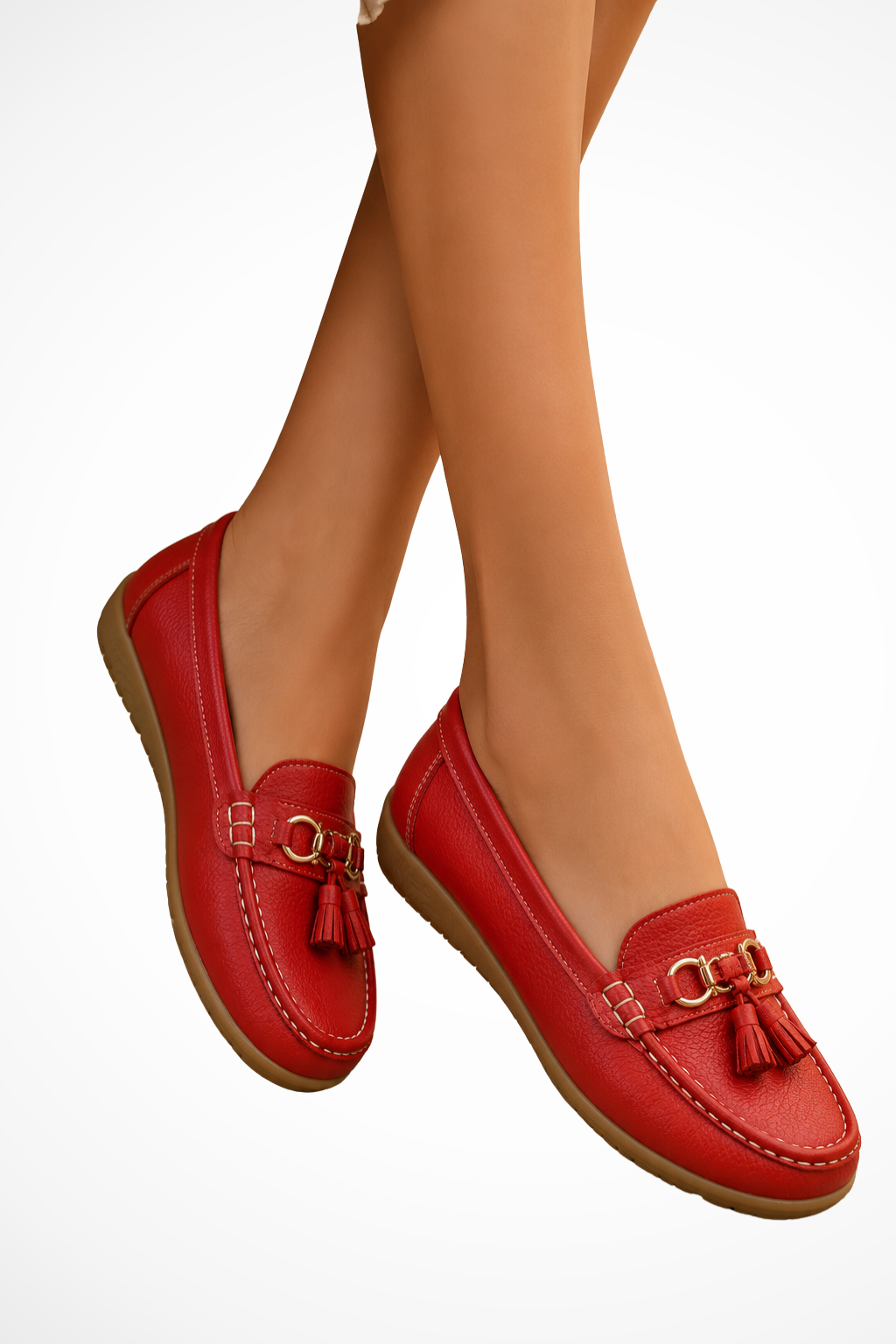 Annemarie Cushioned Tassel Loafers - image 6
