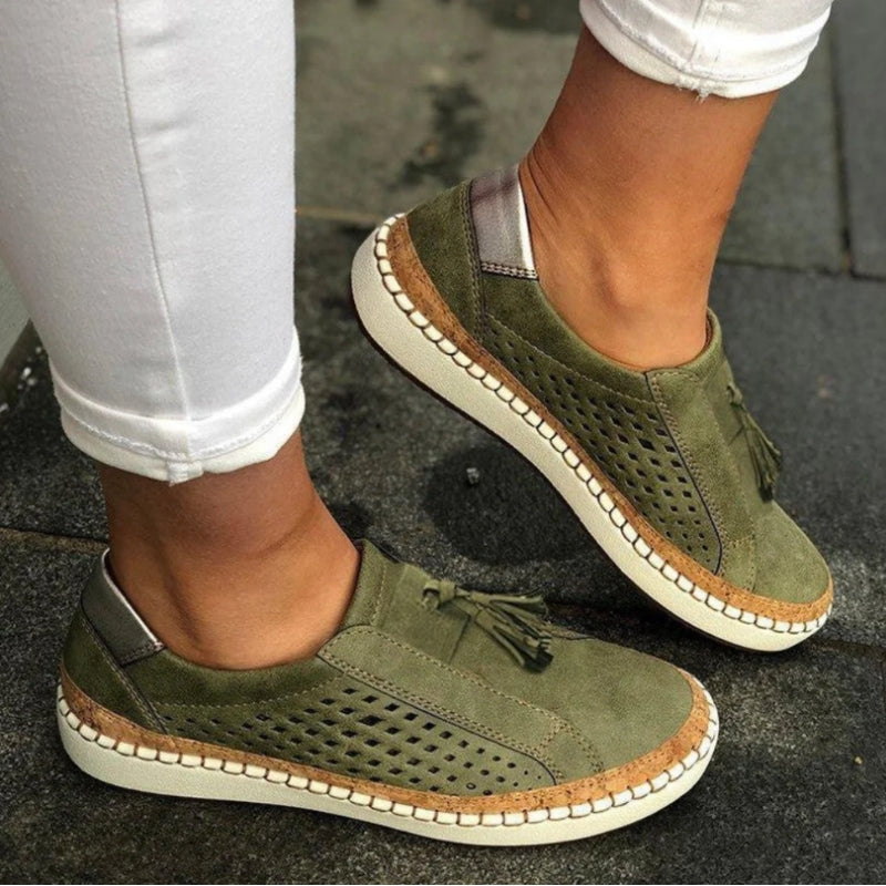 Women's Arch-Support Cushioned Slip-On Slip-On Shoes for Commuting — view 1
