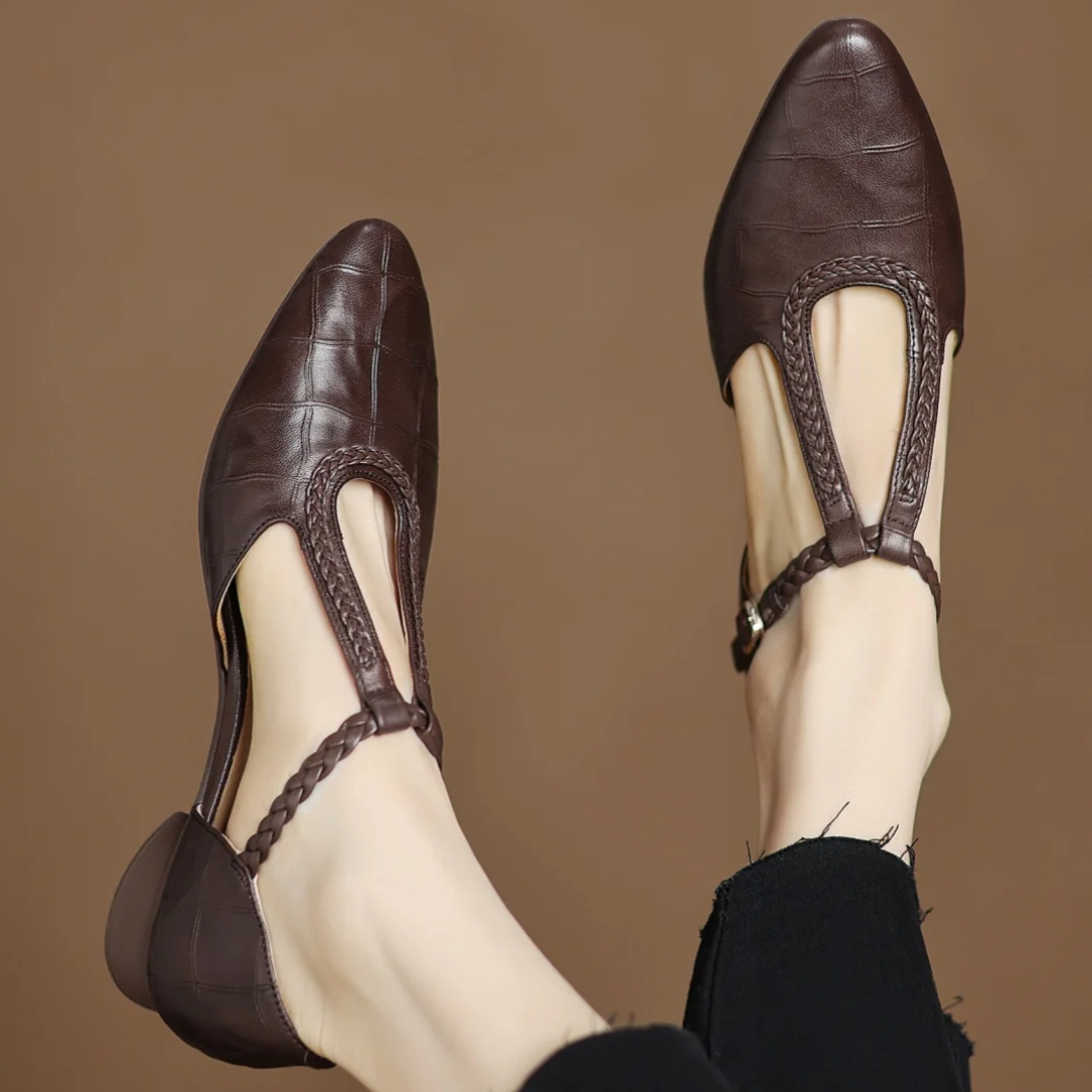 Risla | Women's Soft Leather T-Bar Mary Janes image 1