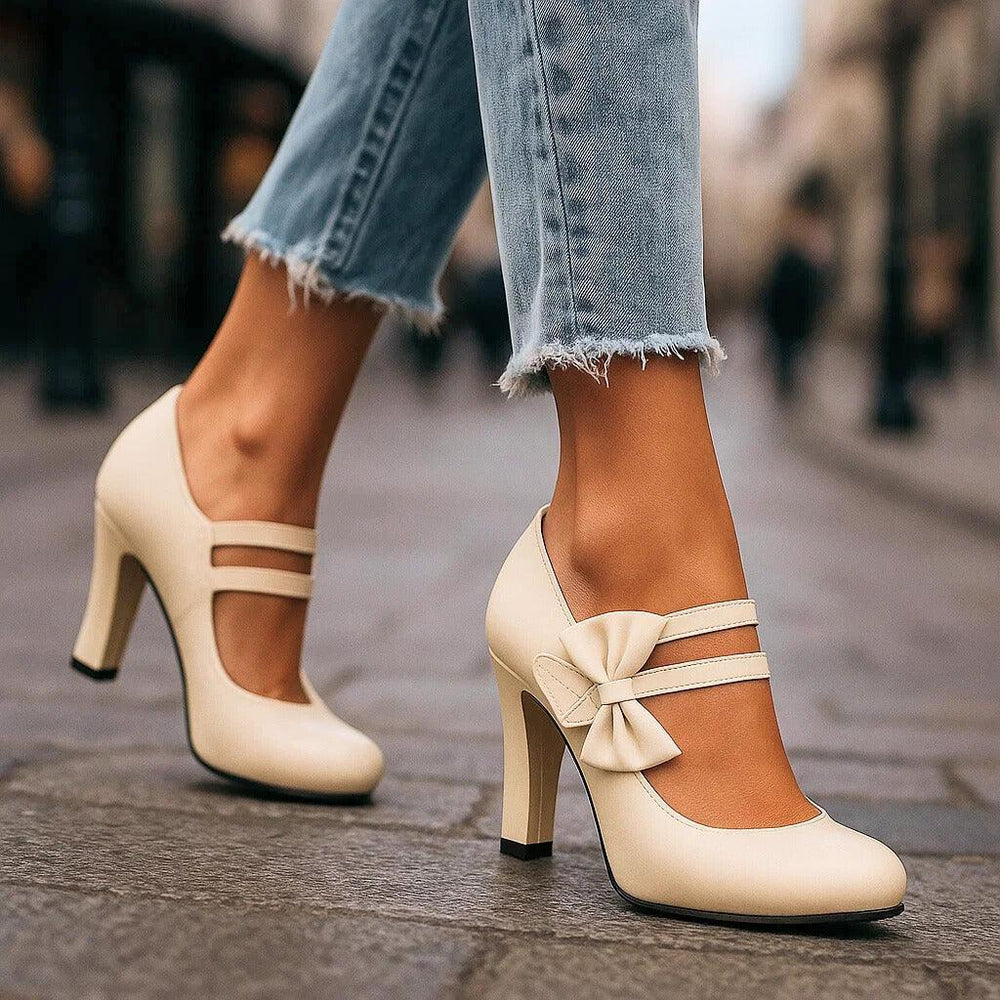 Briallen | Women's Block Heel Mary Jane Pumps, image 2