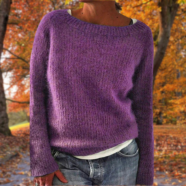Caraway | Women's Jumper for Cold Weather in Purple
