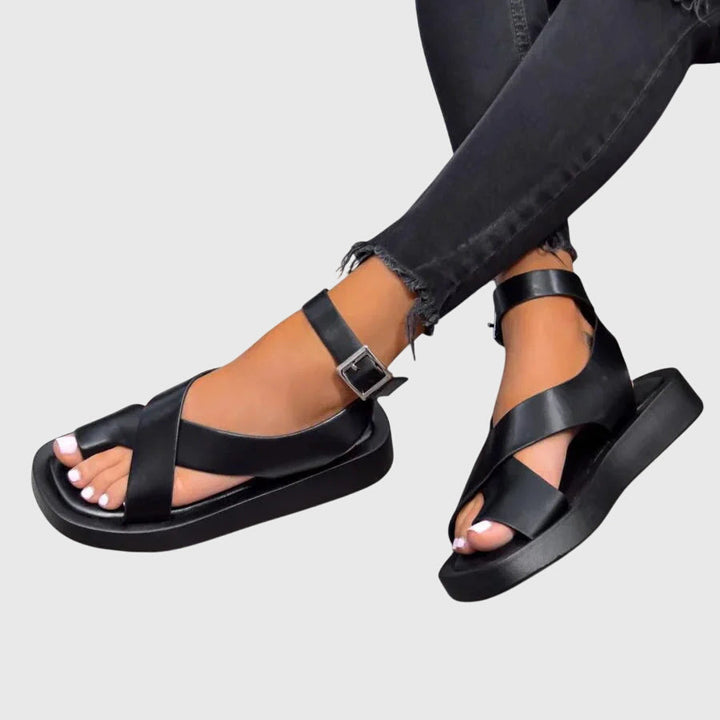 Women's Orthopedic Cushioned Sandals for Vacation — view 5
