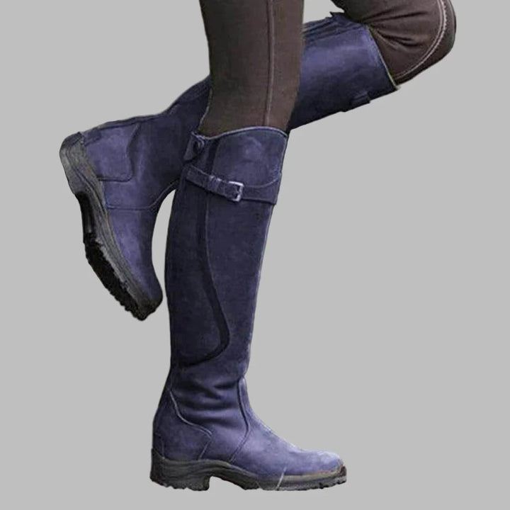 Greta | Women's Orthopedic-Style Leather Knee-High Boots image 3