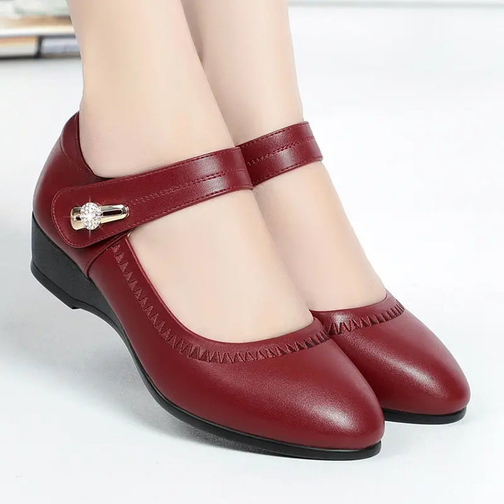 Maribeth Mary Jane Wedge Comfort Shoes - image 8