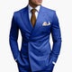 Herren-Anzug zweireihig – Tailliertes Set mit Reverskragen-Blazer & Hose für Hochzeit & Business